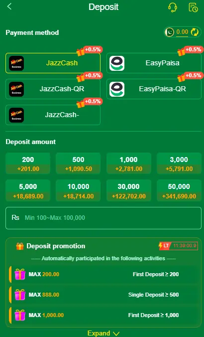 JazzCash EasyPaisa payment