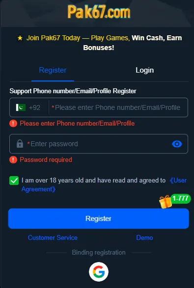 APK download login steps