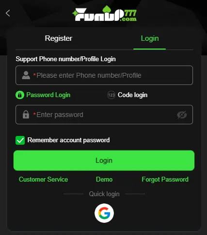 APK download register steps
