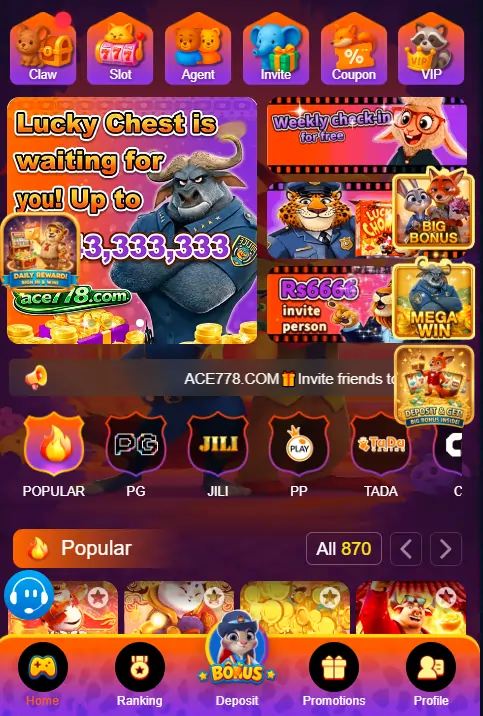 ZS777 Game payment methods