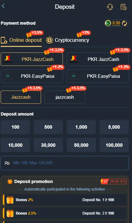 EasyPaisa JazzCash Cash Out