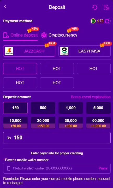 JazzCash EasyPaisa payment guide