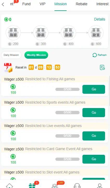 casino bonus rewards