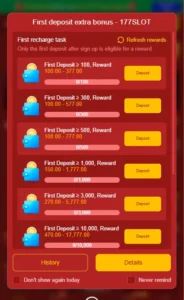 177SLOT Game – Daily Rewards and Instant Cash Payouts 1