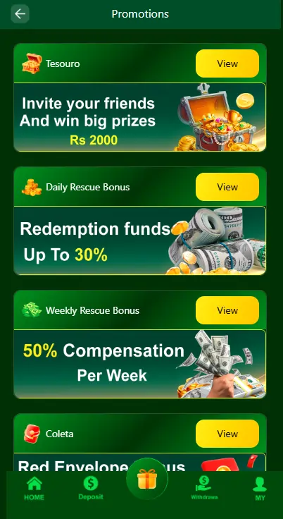Daily bonus and VIP rewards