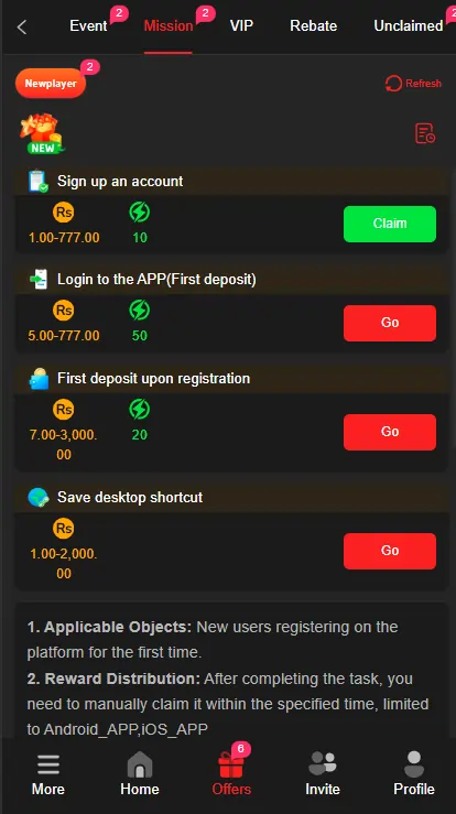 Get free rewards and bonus cash