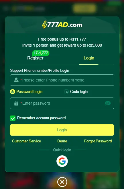 account create steps
