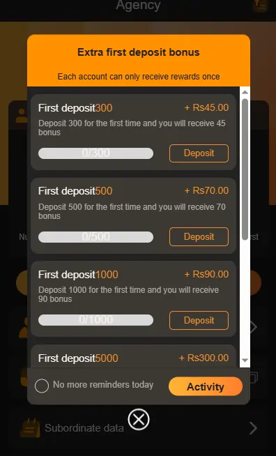 92Star bonus rewards