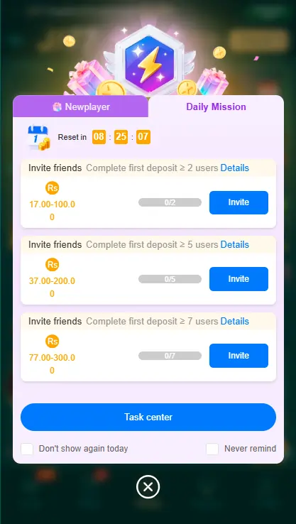 JJ77 Game Bonus and Rewards Offers