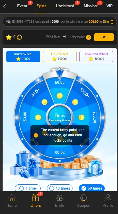 Online reward offers list