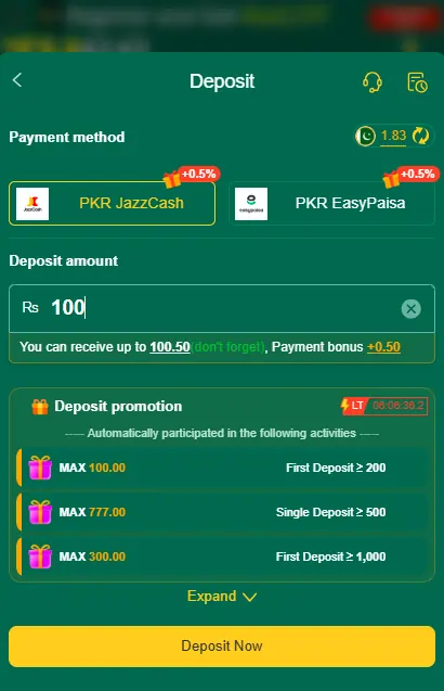 zh88 deposit withdraw