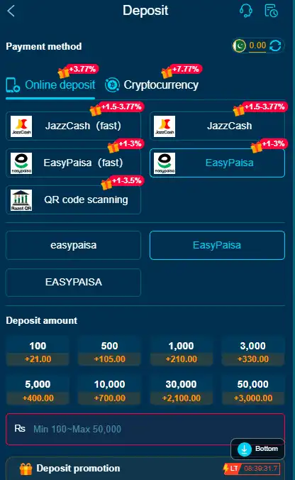 2888Bet Game Deposite