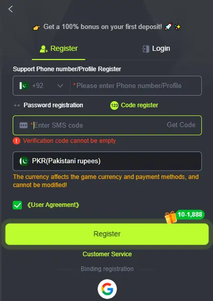 K1 Game Account Setup Guide