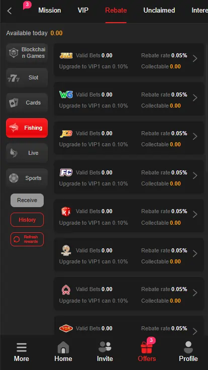 MQBet Game Bonuses