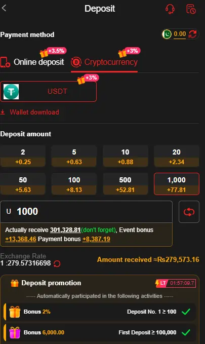 Naya24 Game Deposit Withdrawal Methods Pakistan