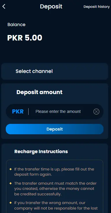 PakJeeto Game Deposite
