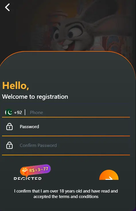 PakJeeto Game Regestration