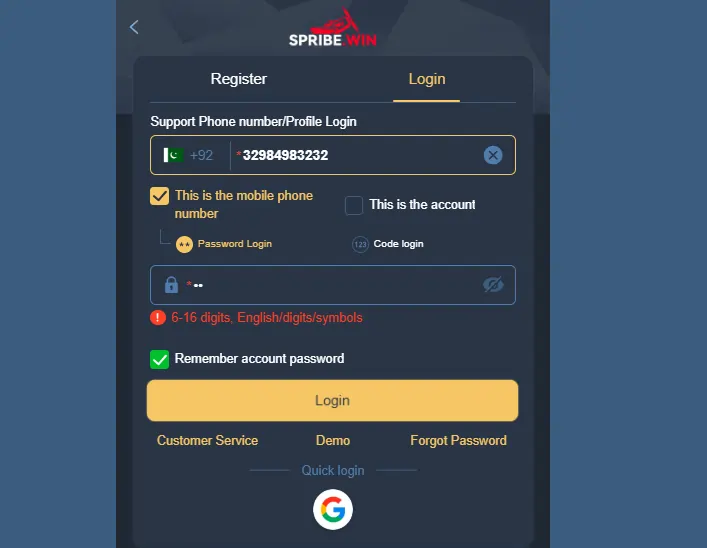 Spribe Win Game Login