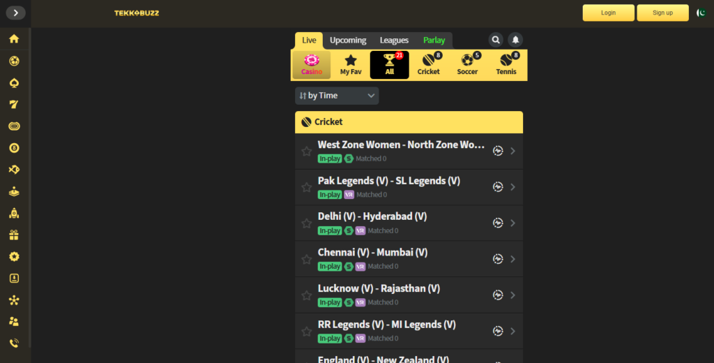 TekkaBuzz Game Deposite