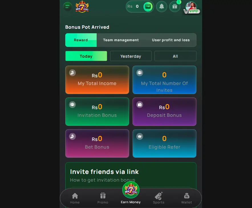 Win7 Bonuses