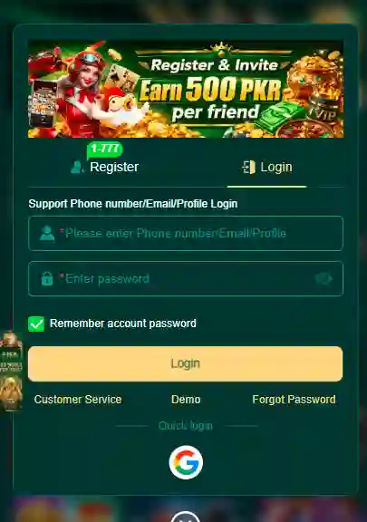 666EP Game Login Image
