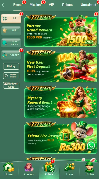777Stack Game bonuses Image
