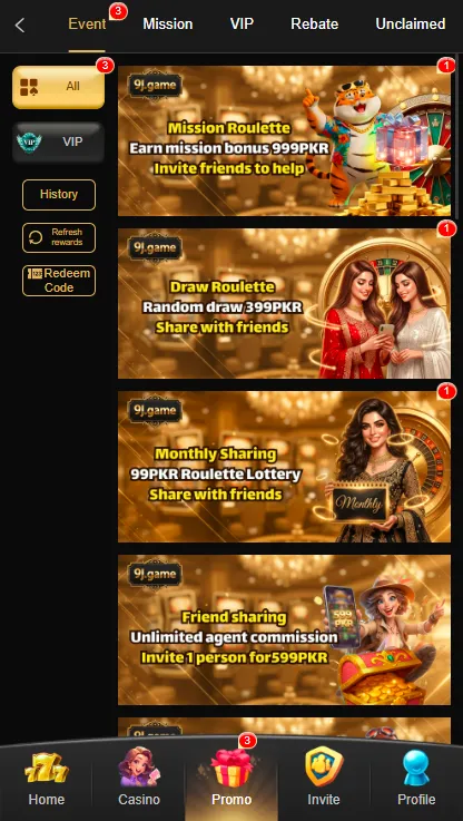 9J Game Bonuses image