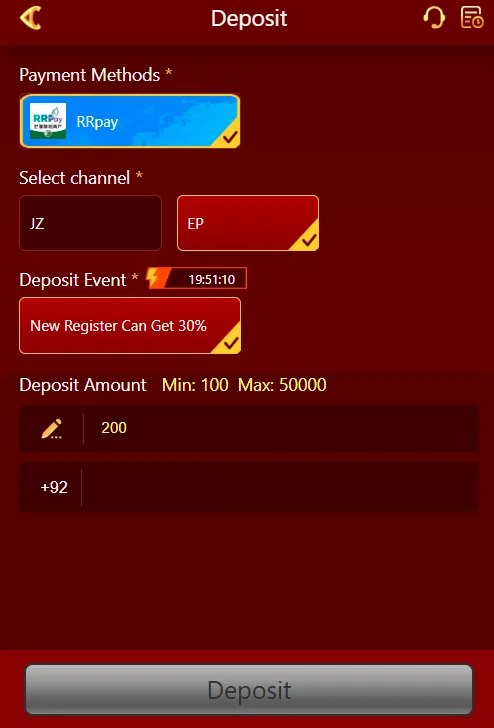 KanZ1 Game Deposite Image