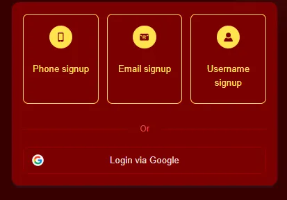Q98 Game login Image