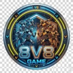 8V8 Game Logo