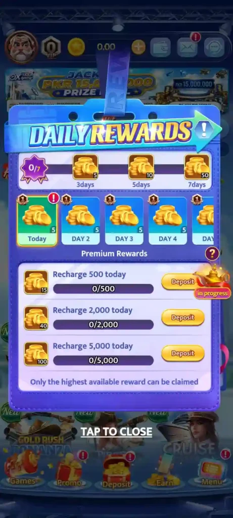 OX Game Bonuses Image