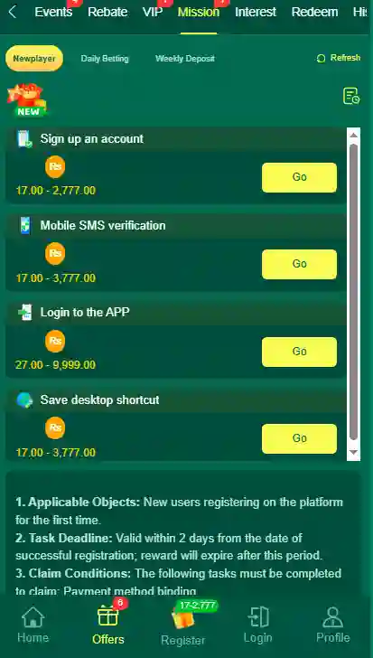 UK777 Game Bonuses Image