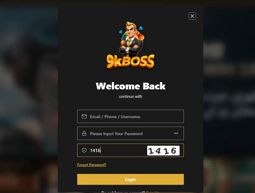 9k Boss Game Download Login Steps