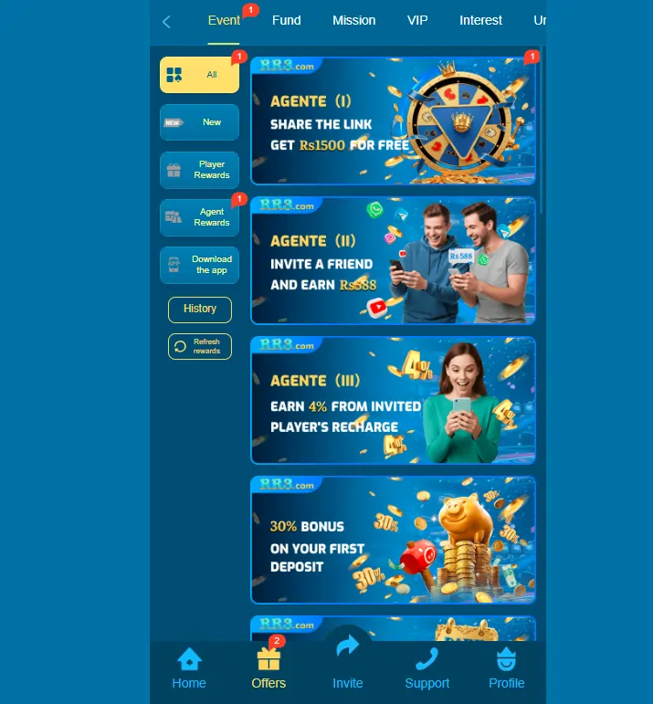 RR3 Bonus Rewards and Offers