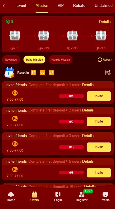 Win7799 Game Bonuses Image